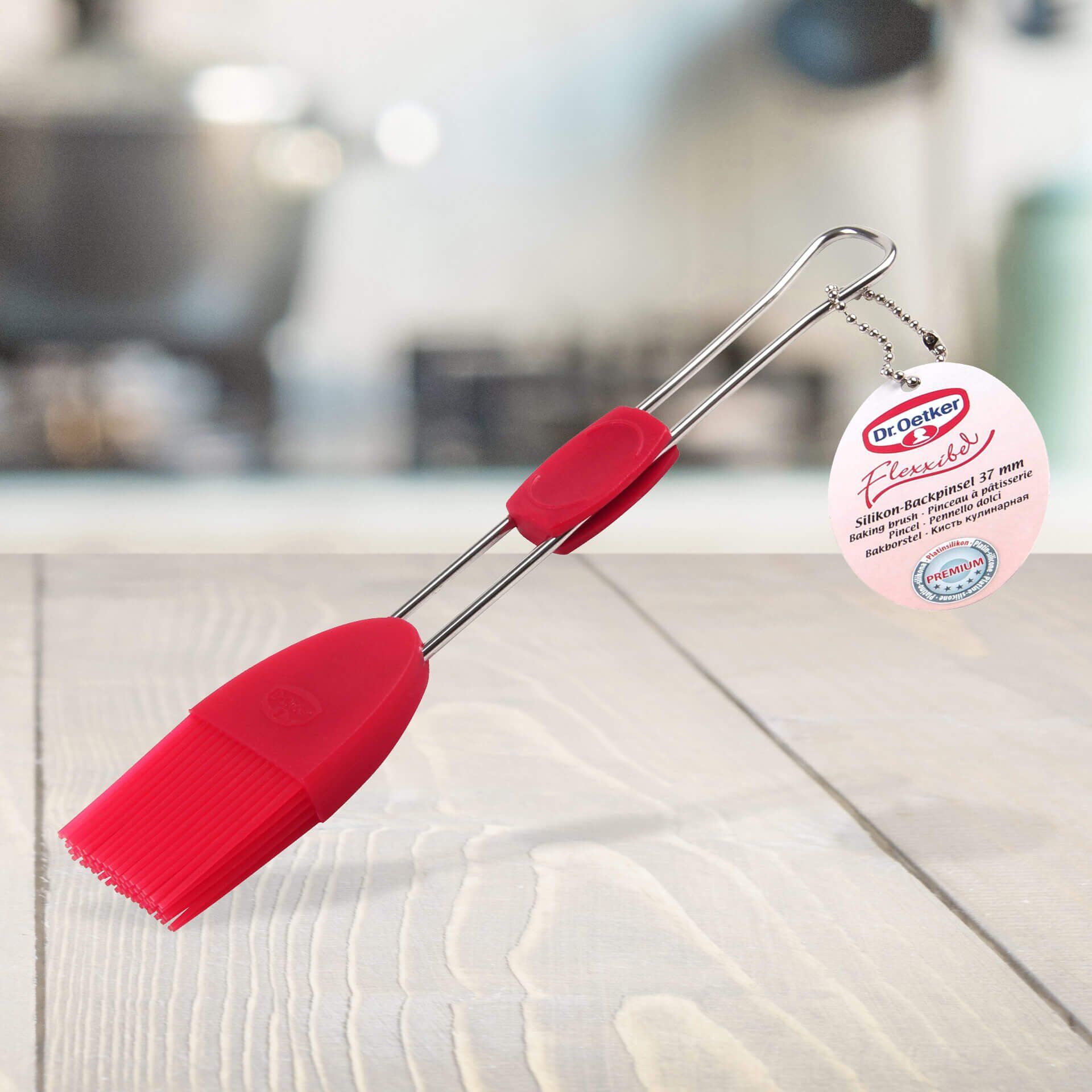 Bakekost silikon 37 mm Flexxibel Love varmebestandig - Dr. Oetker bakside