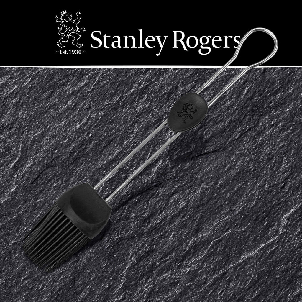 Bakekost silikon 25,5 cm med stålhåndtak - Stanley Rogers bakside