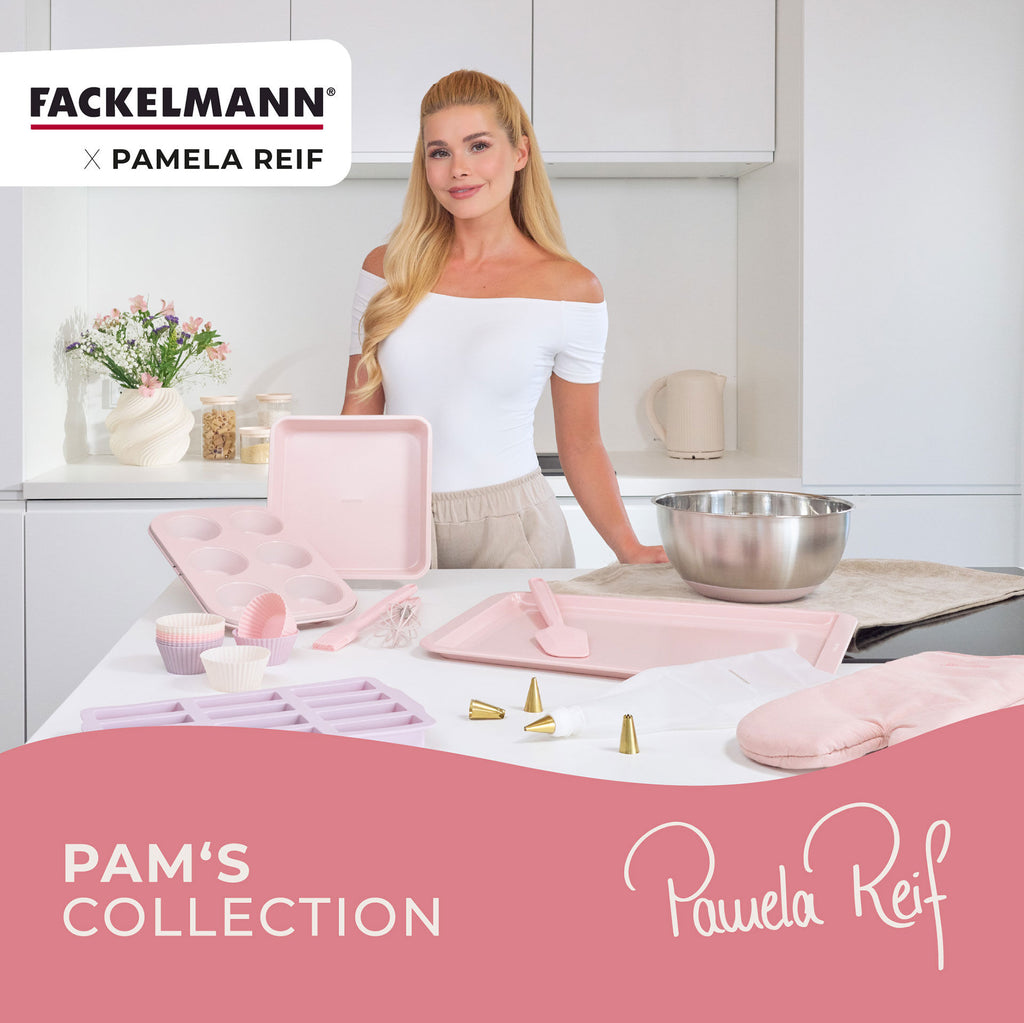 Bakekost silikon rosa 28 cm Pamela Reif helhetsbilde