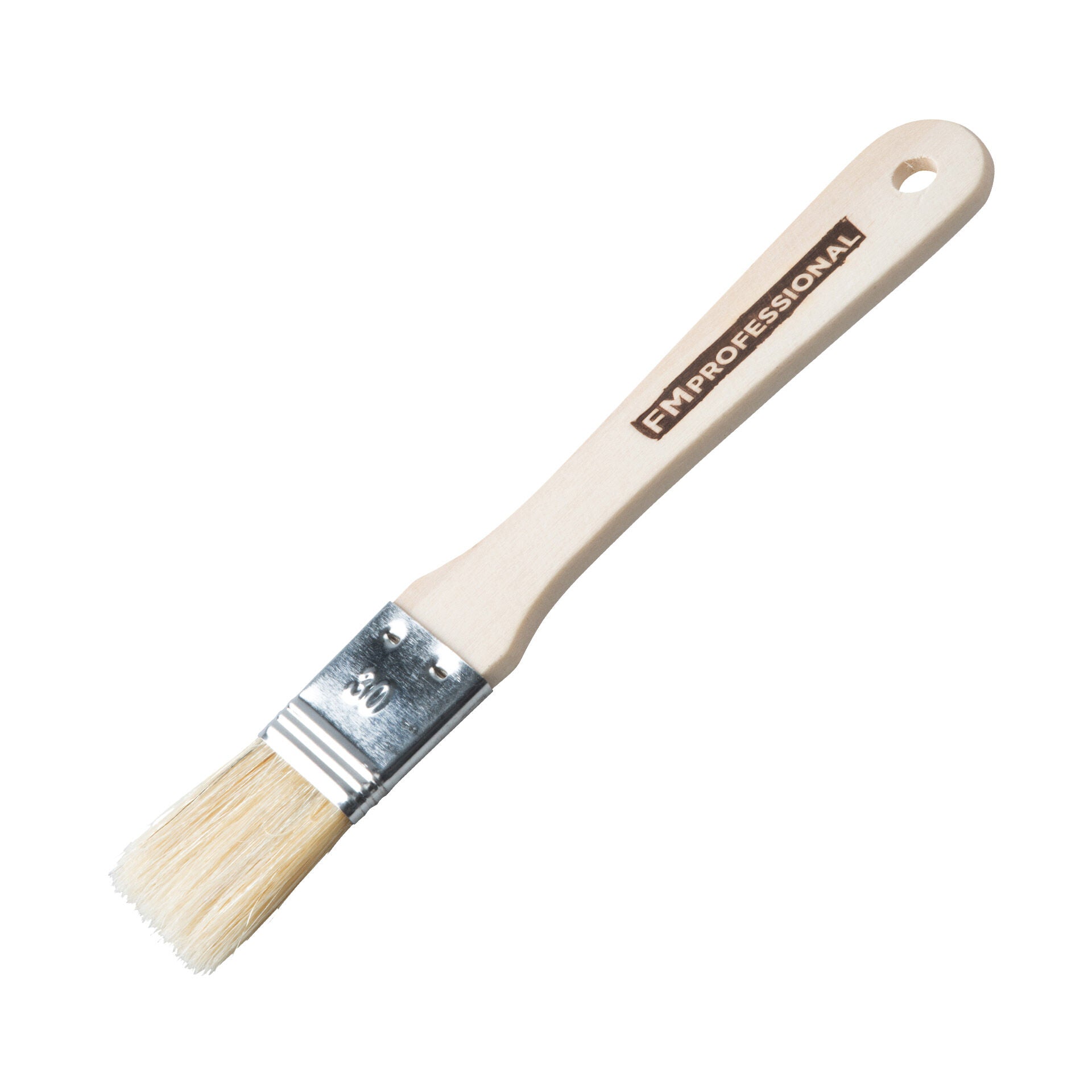 Bakekost tre 30 mm naturhår FSC-sertifisert FMprofessional forfra