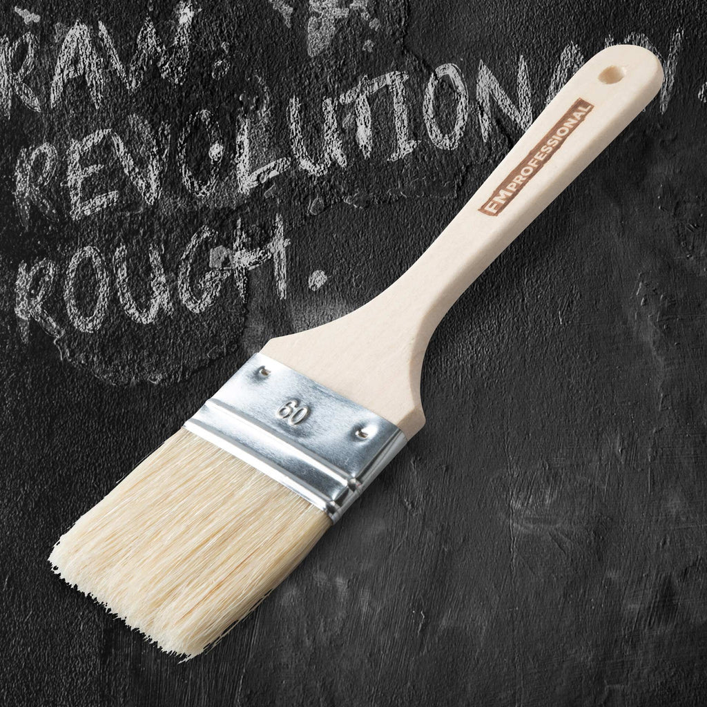 Bakekost tre 60 mm naturhår FSC-sertifisert - FMprofessional børstedetalj