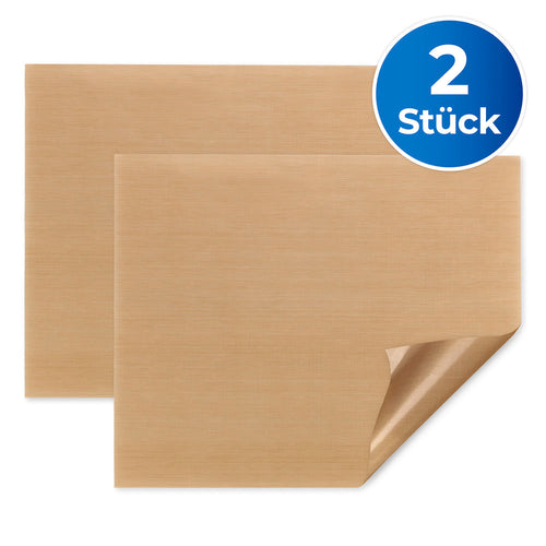 Bakematte gjenbrukbar brun 2-delt sett non-stick - WENKO bakside