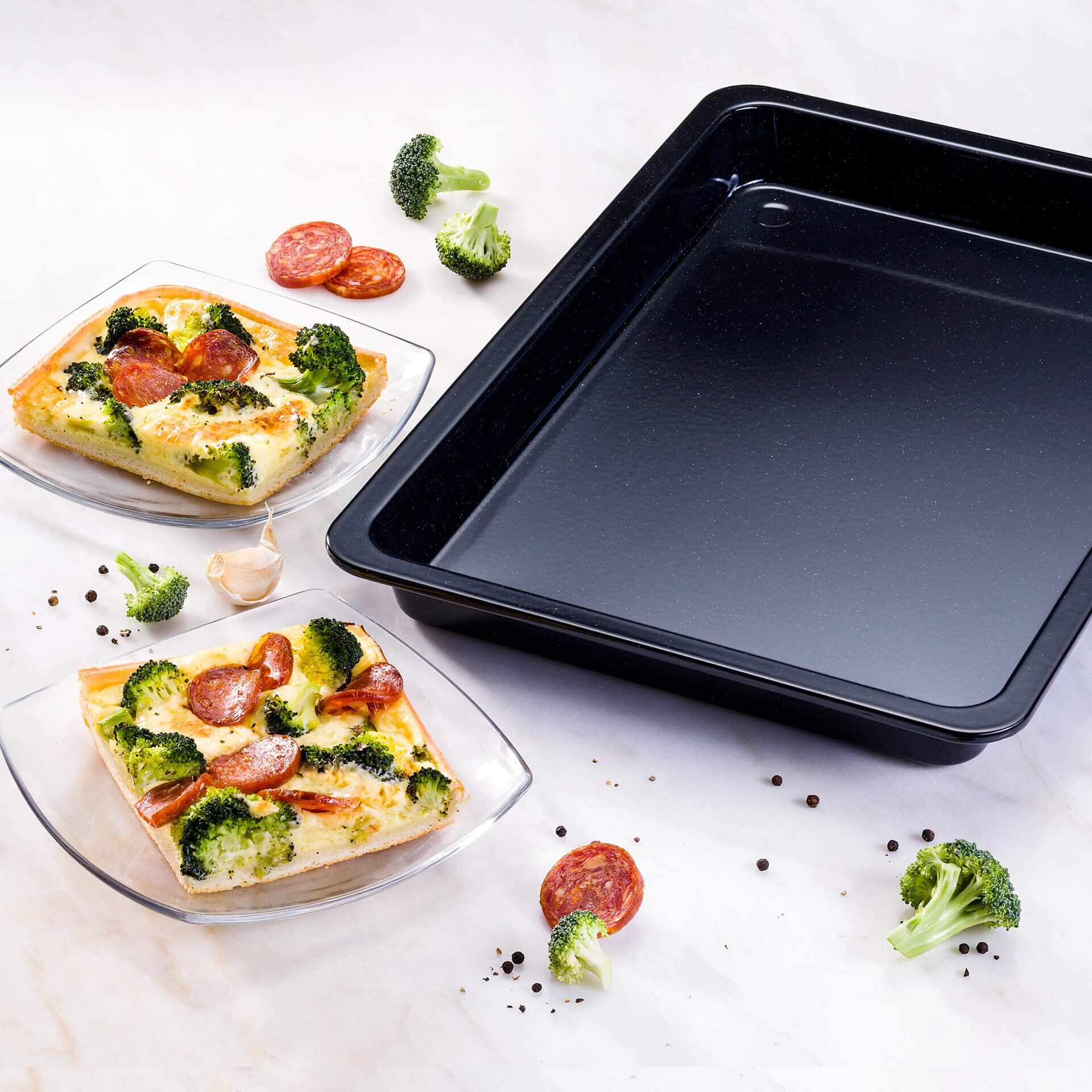 Bakeplate emalje 42x29 cm Back-Idee Kreativ - Dr. Oetker bakside
