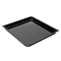 Bakeplate emaljert 39,5x36,5 cm med høy kant 3 cm fra KAISER forfra