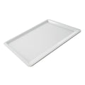 Bakeplate hvit White Christmas Baking forfra