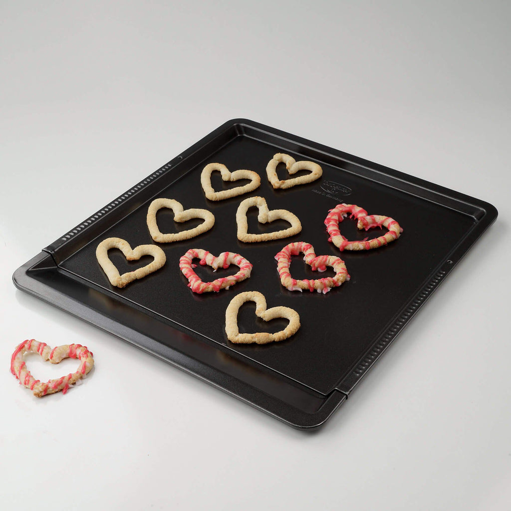 Bakeplate justerbar 37-52 cm non-stick Tradition - Dr. Oetker bakside
