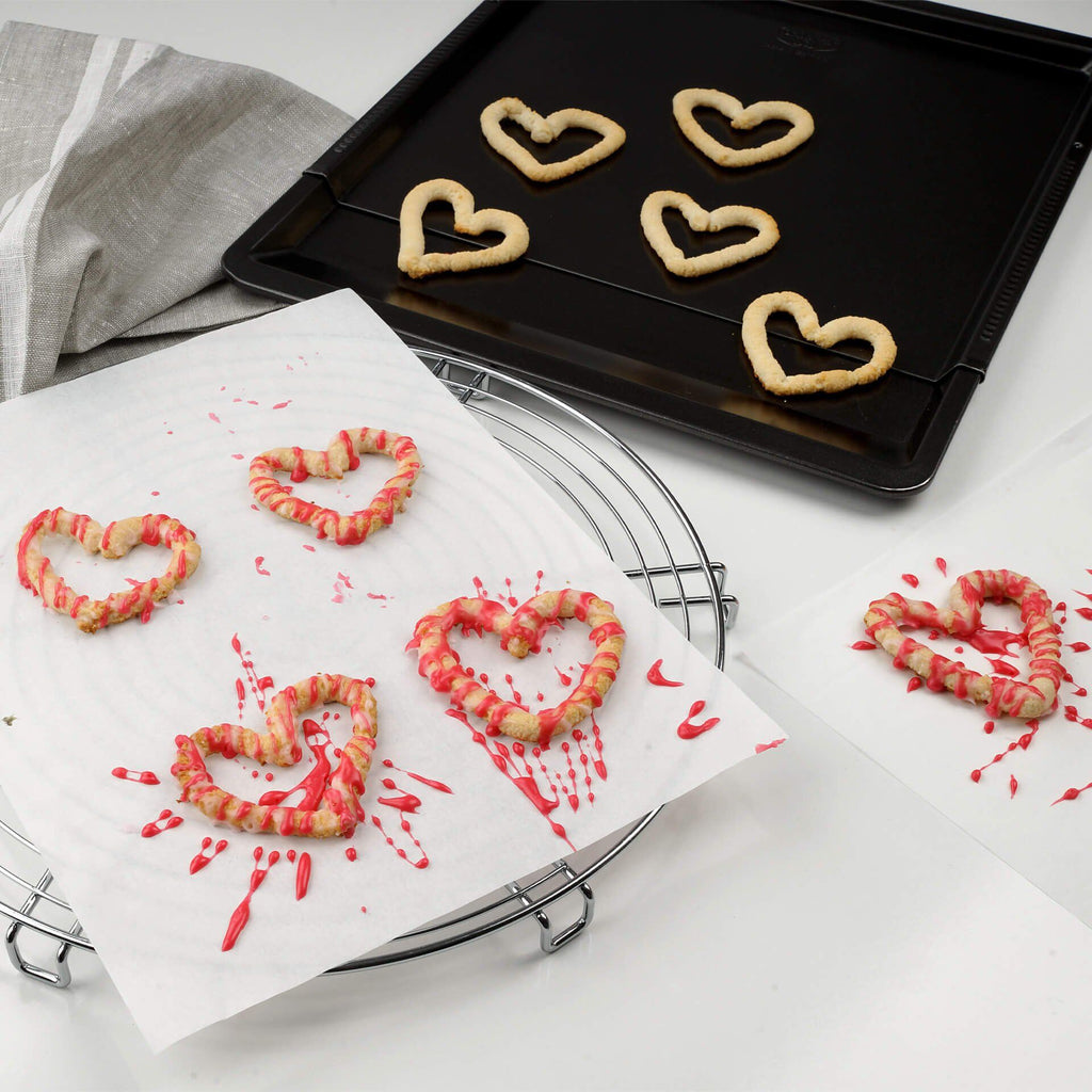 Bakeplate justerbar 37-52 cm non-stick Tradition - Dr. Oetker detalj av non-stick overflate