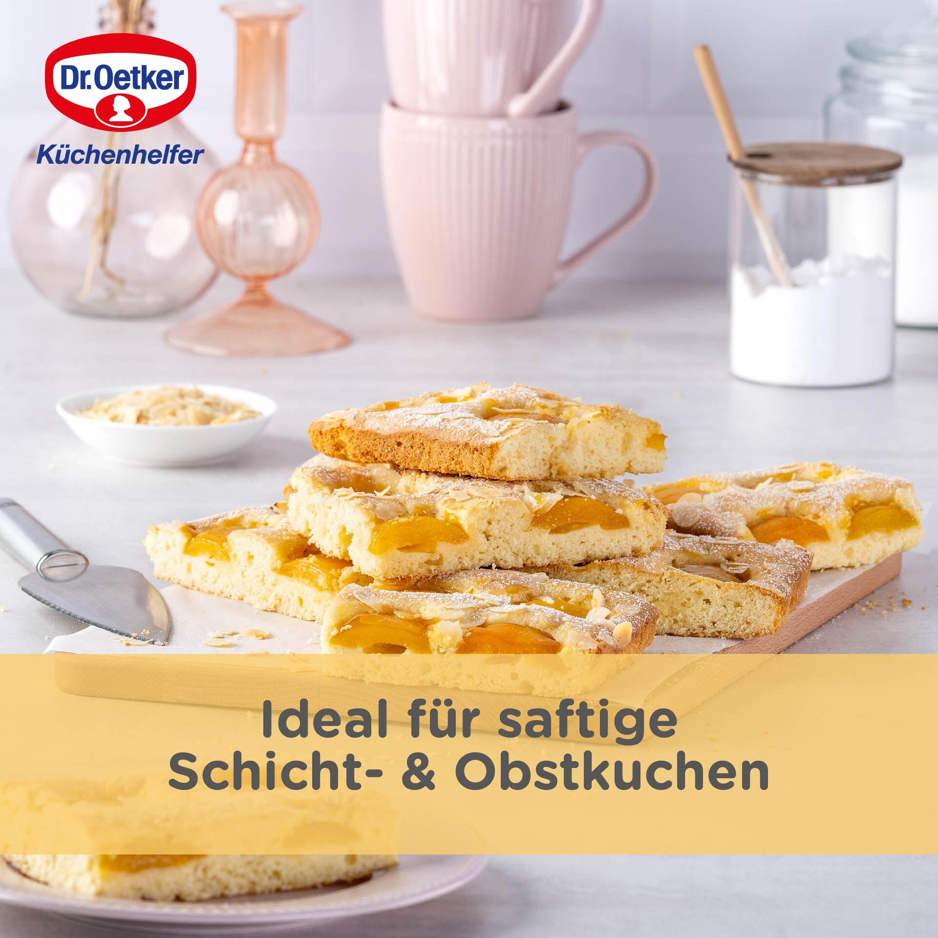 Bakeplate med ekstra høy kant 42x29 cm non-stick - Dr. Oetker helhetsbilde