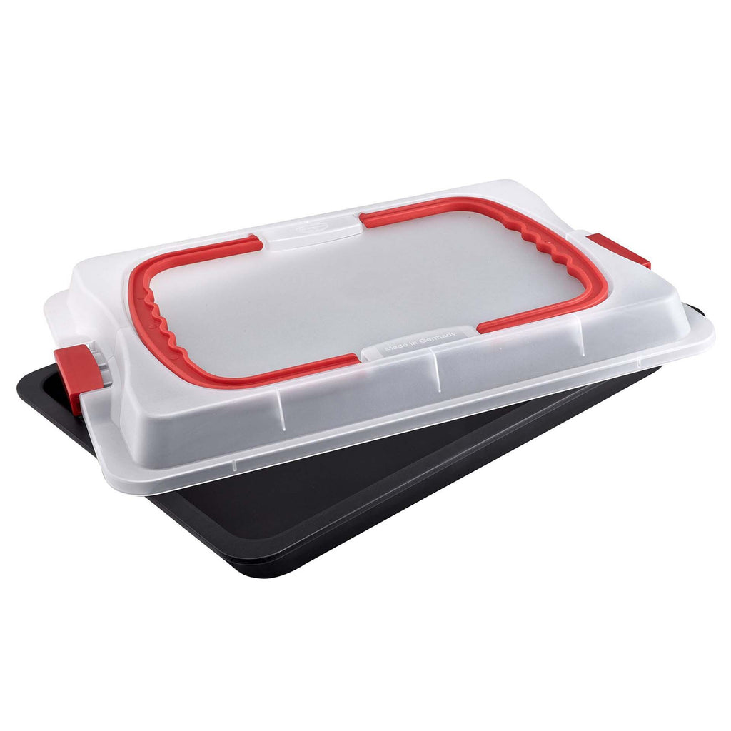 Bakeplate med lokk 29x42 cm Bake & Go foran Dr. Oetker