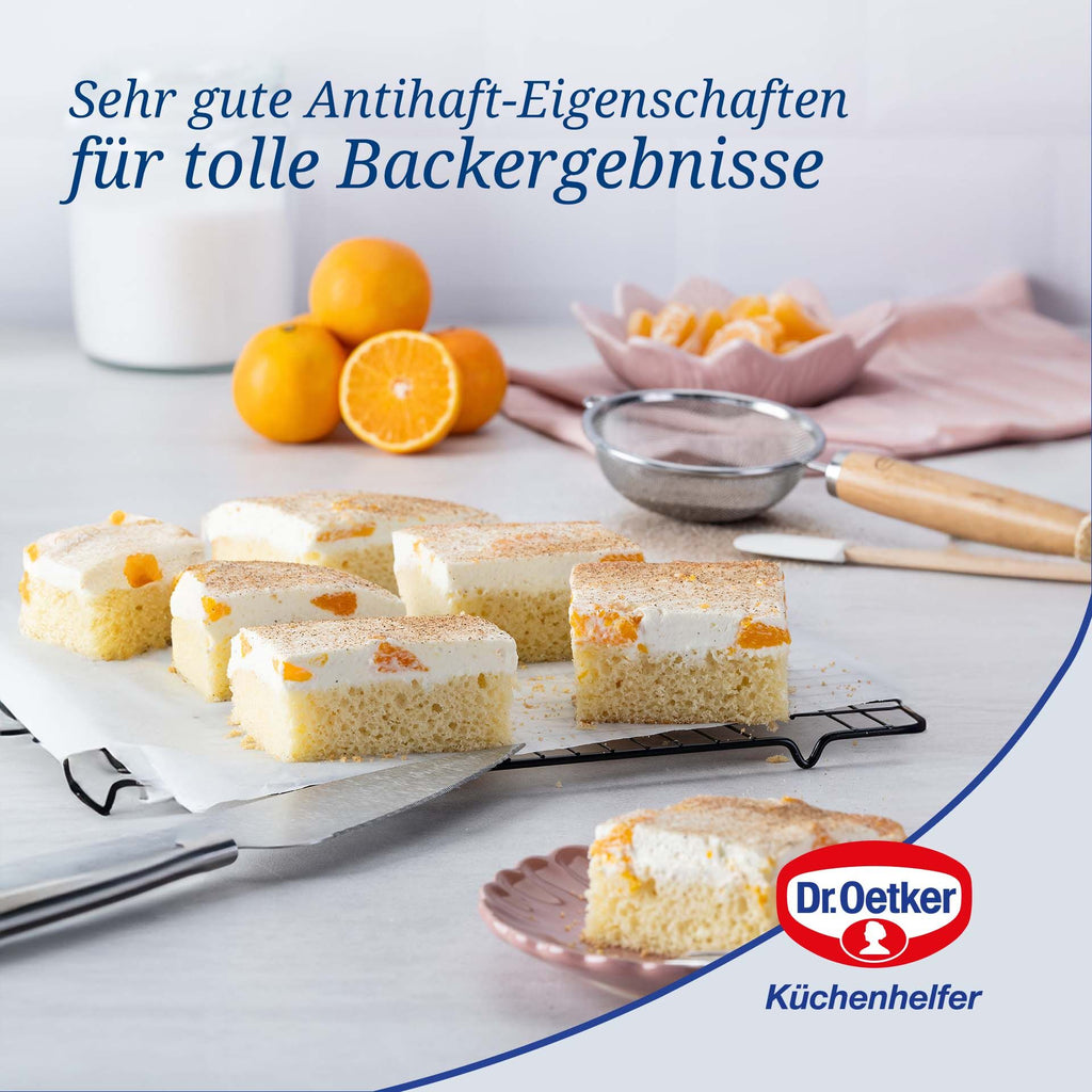 Bakeplate med lokk 29x42 cm Bake & Go på kjøkken Dr. Oetker