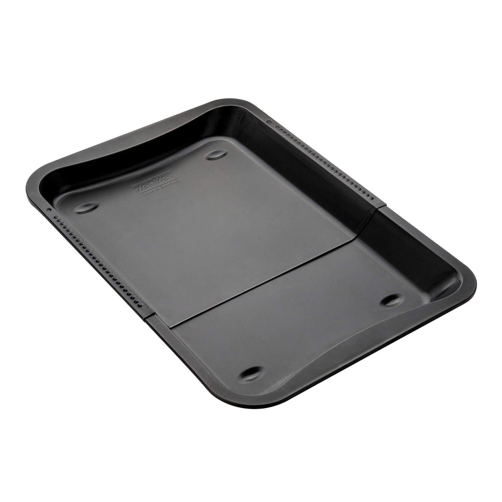Bakeplate uttrekkbar 34-52 cm Black Metallic non-stick - Zenker forfra