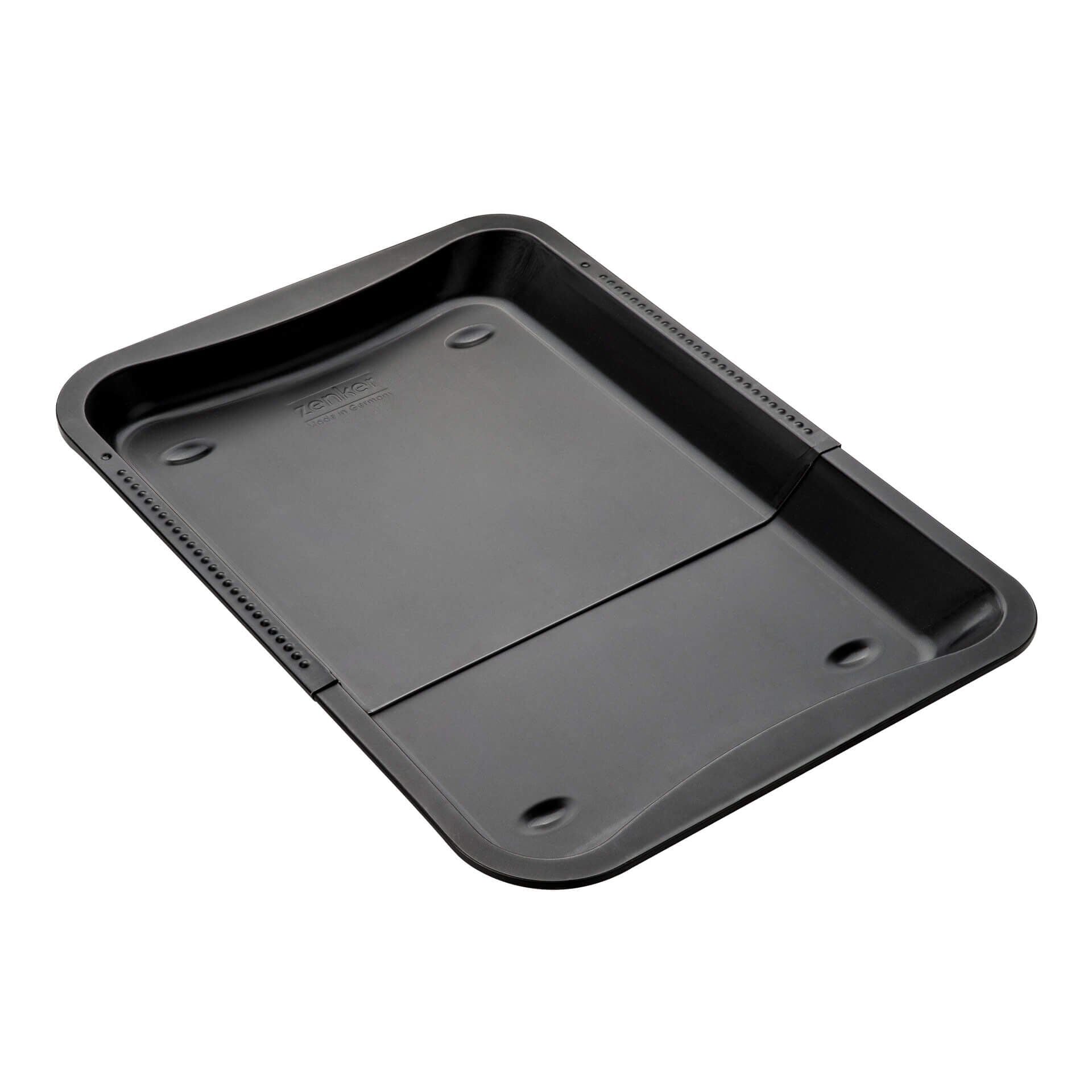 Bakeplate uttrekkbar 34-52 cm Black Metallic non-stick - Zenker forfra