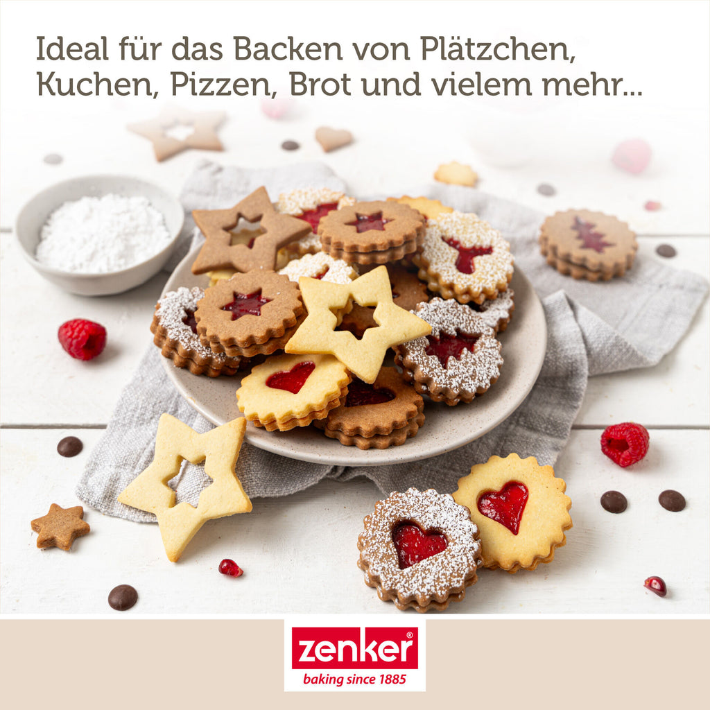 Bakeplate uttrekkbar non-stick 37-52 cm PFAS-fri - Zenker pakket