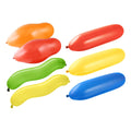 Ballonger eco lange 15 stk. flerfarget naturlateks front