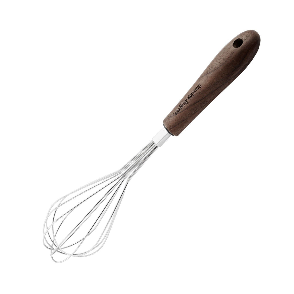 Ballongvisp 31 cm valnøttre og rustfritt stål - Stanley Rogers forfra