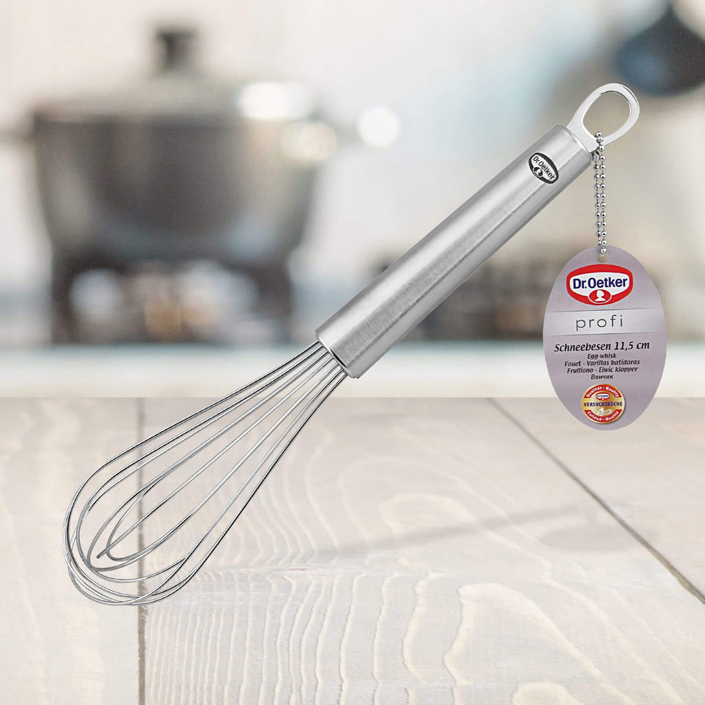 Ballongvisp rustfritt stål 25 cm - Dr. Oetker detalj av håndtak