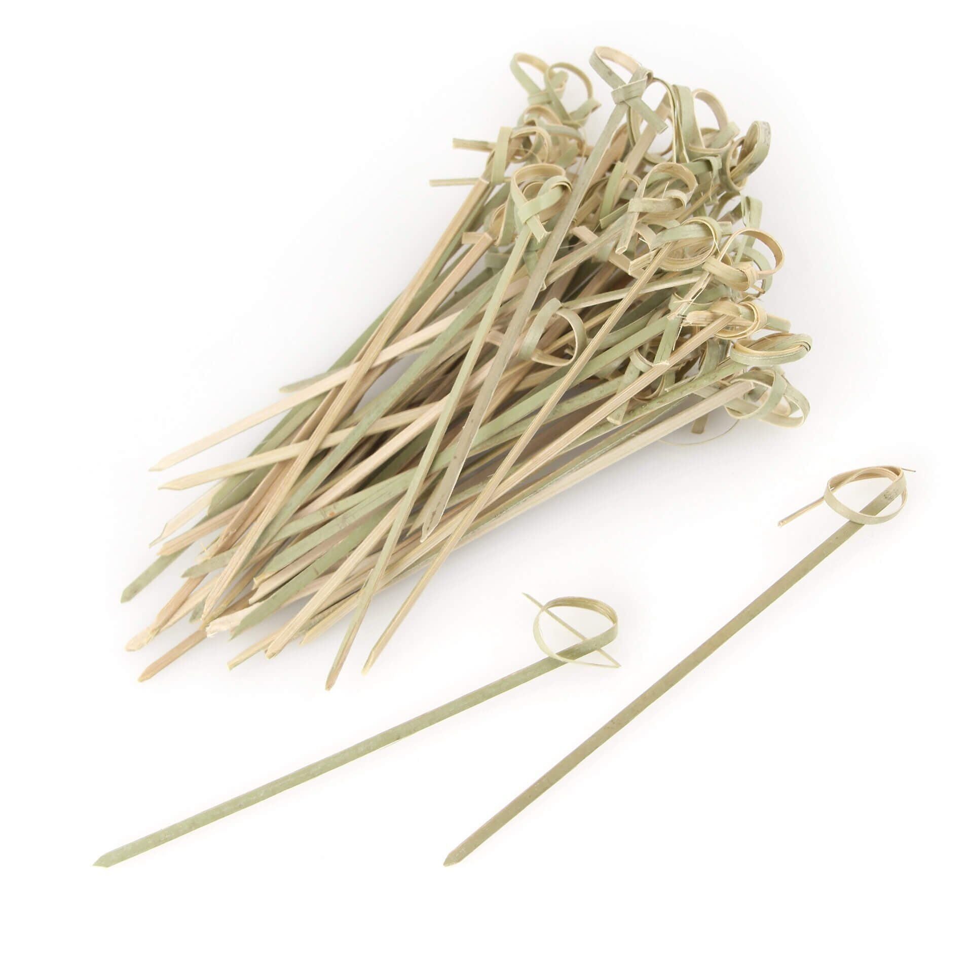 Bambuspinner cocktailpinner 10 cm 50 stk - Fackelmann forfra