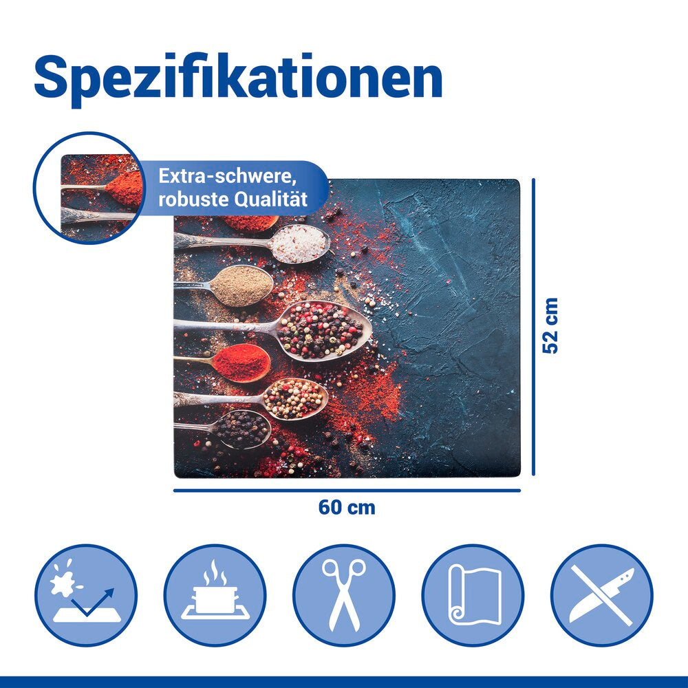 Emballasje av Beskyttelsesmatte for koketopp 60x52 cm flerfarget Pikant