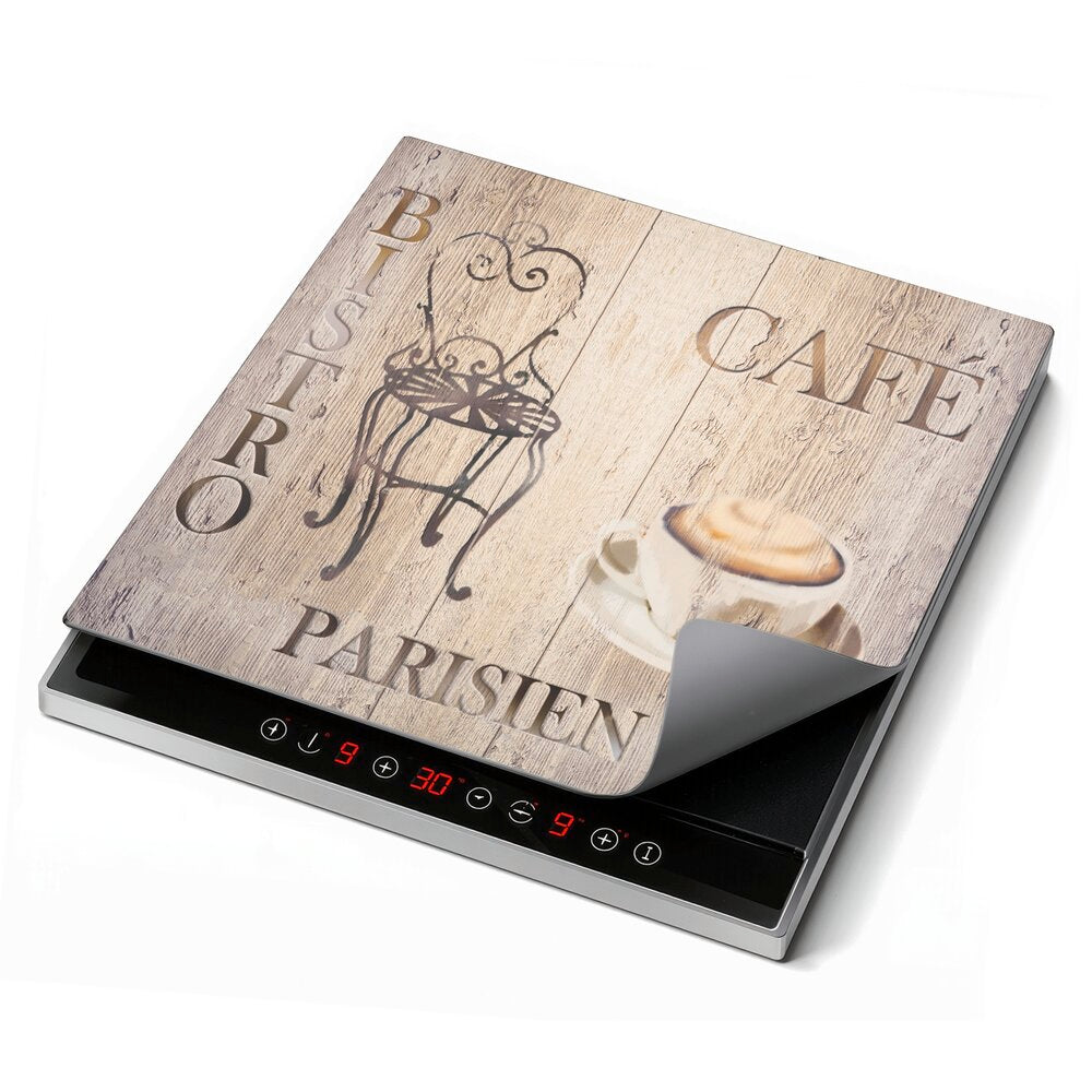 Beskyttelsesmatte for koketopp Bistro 60 x 52 cm varmebestandig bakside