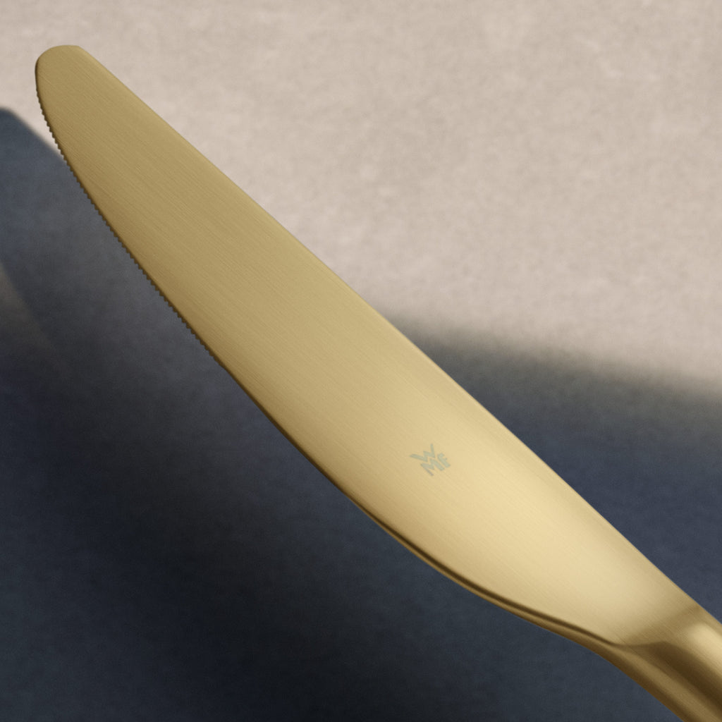 Nærbilde av Bestikksett Boston Champagne Gold 24 deler