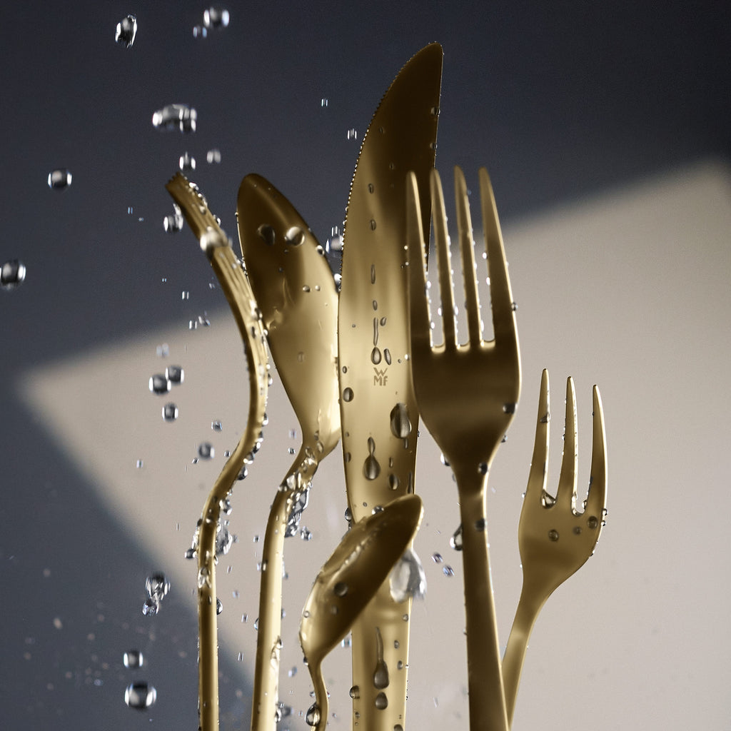 Bestikksett Boston Champagne Gold 24 deler Cromargan rustfritt stål - WMF