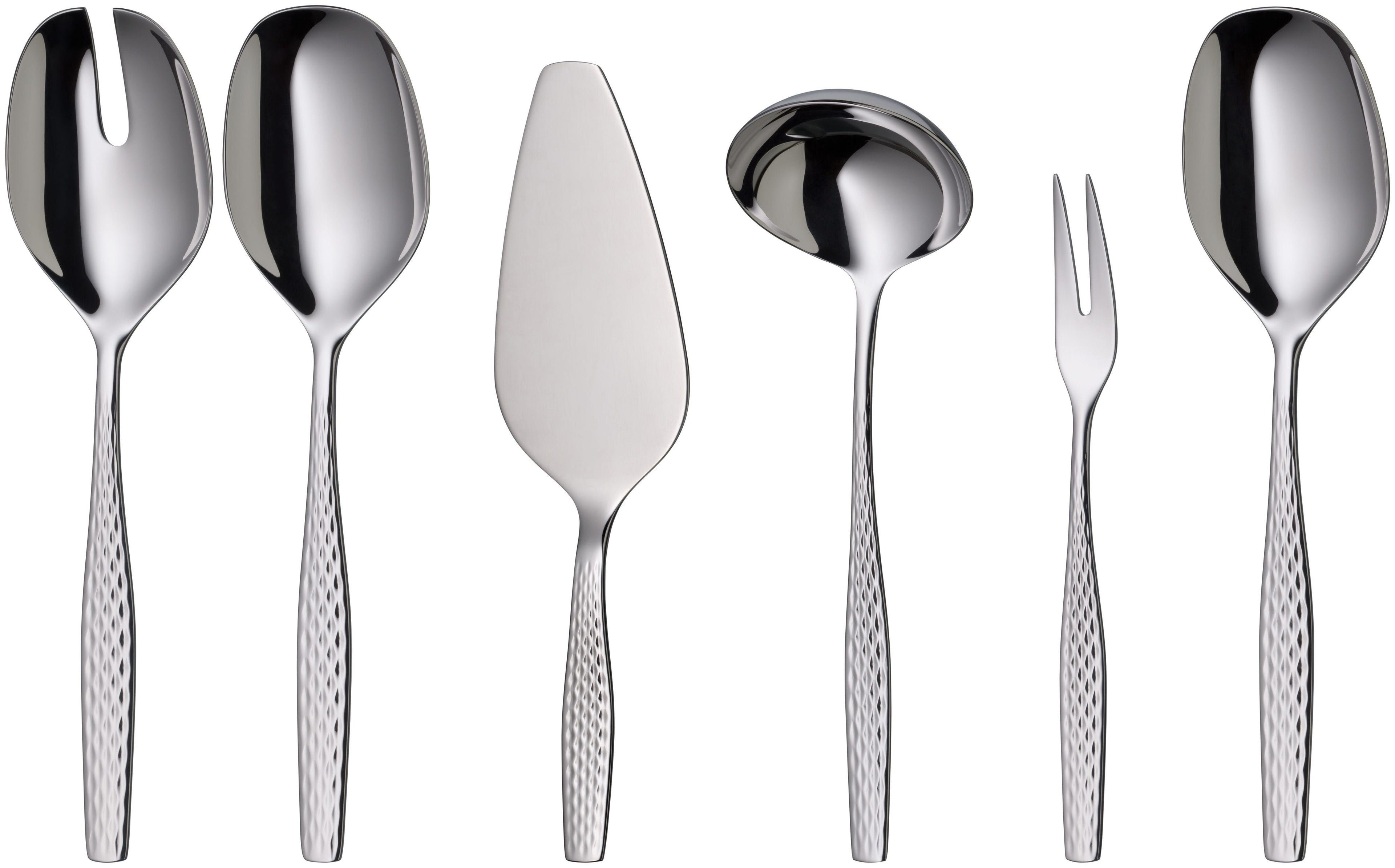 Bakside av Bestikksett Sentic 66-delt Cromargan protect® polert - WMF