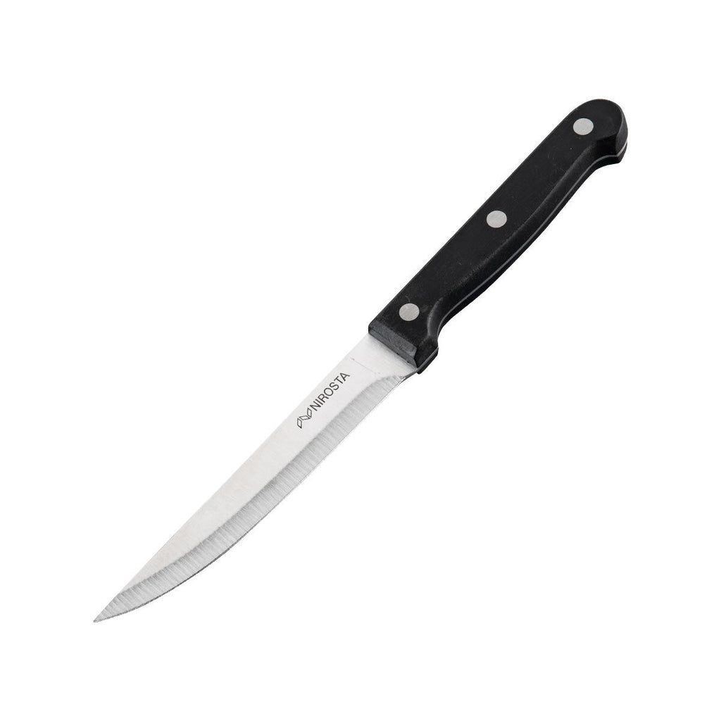 Biffkniv 11 cm blad rustfritt stål Nirosta forfra