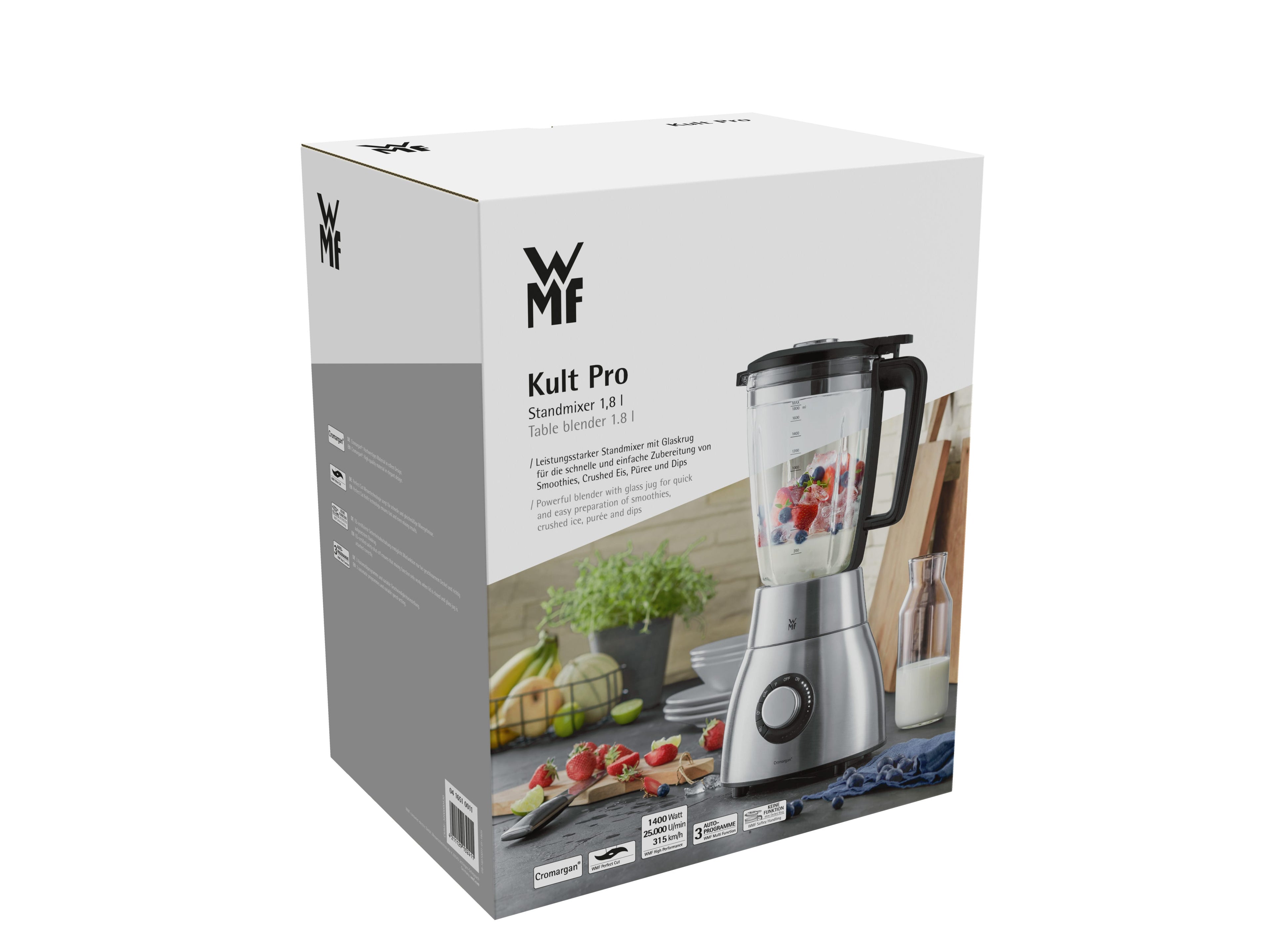 Blender 1,8 L glass 1400W Kult Pro - WMF visning av programmer
