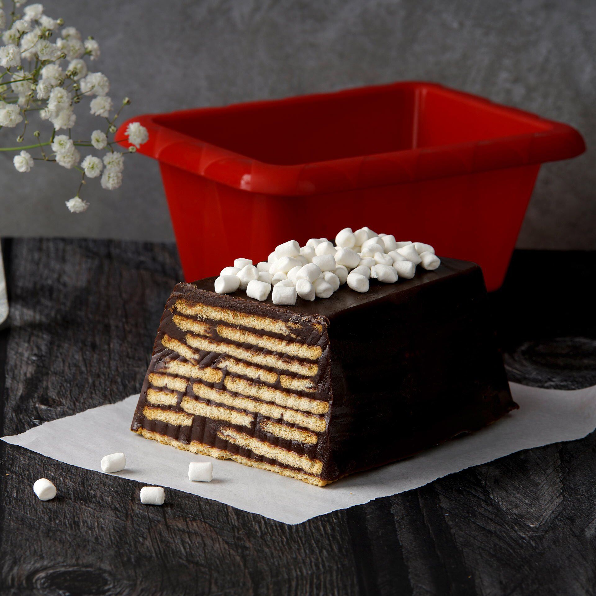 Detalj av Brødform silikon 18 cm Flexxibel Love - Dr. Oetker