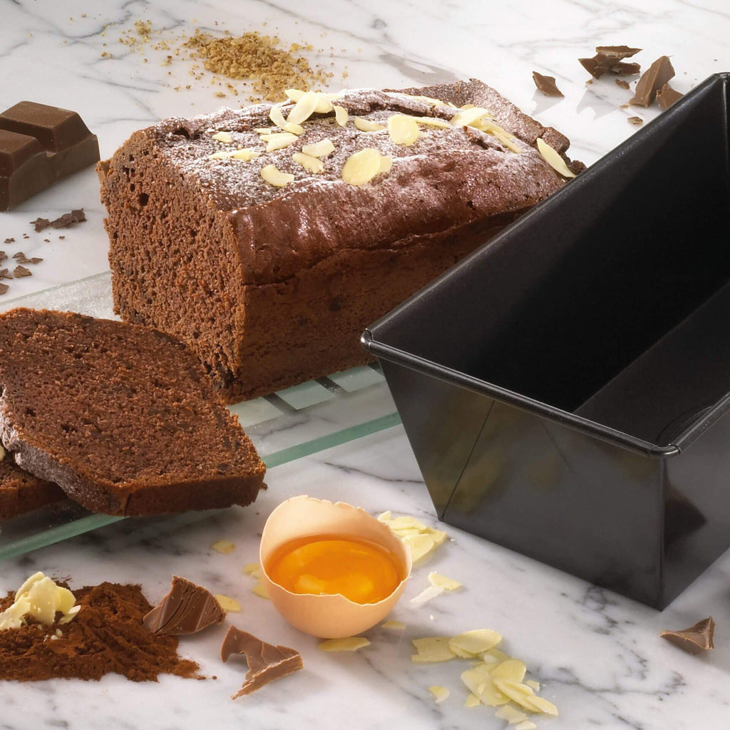 Brødform 20 cm non-stick stål - Dr. Oetker bakside
