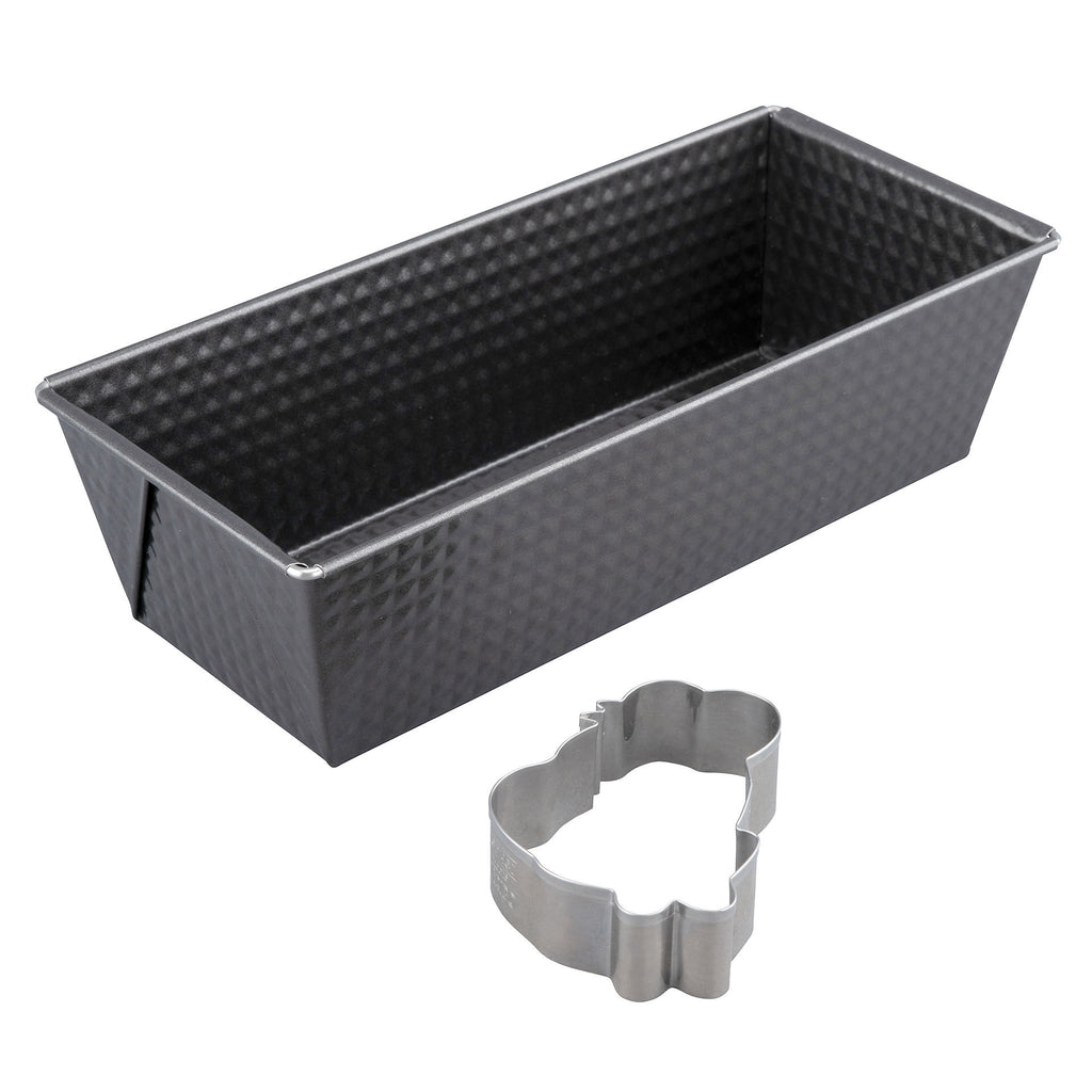 Brødform 25 cm med utstikker rustfritt stål - Zenker forfra