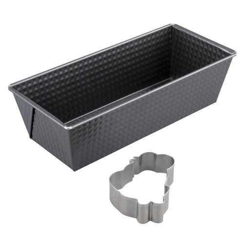 Brødform 25 cm med utstikker rustfritt stål - Zenker forfra