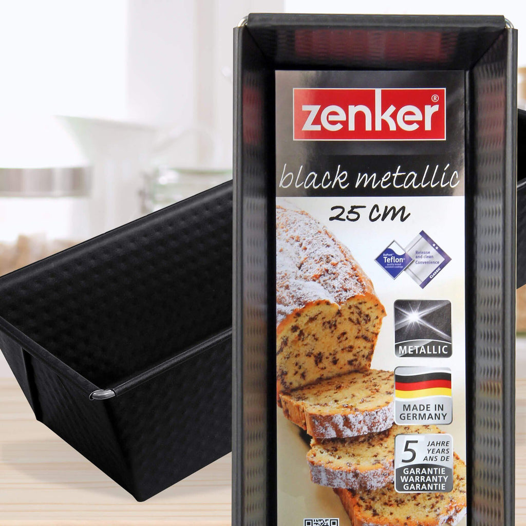 Brødform 25 cm non-stick Black Metallic - Zenker baksiden