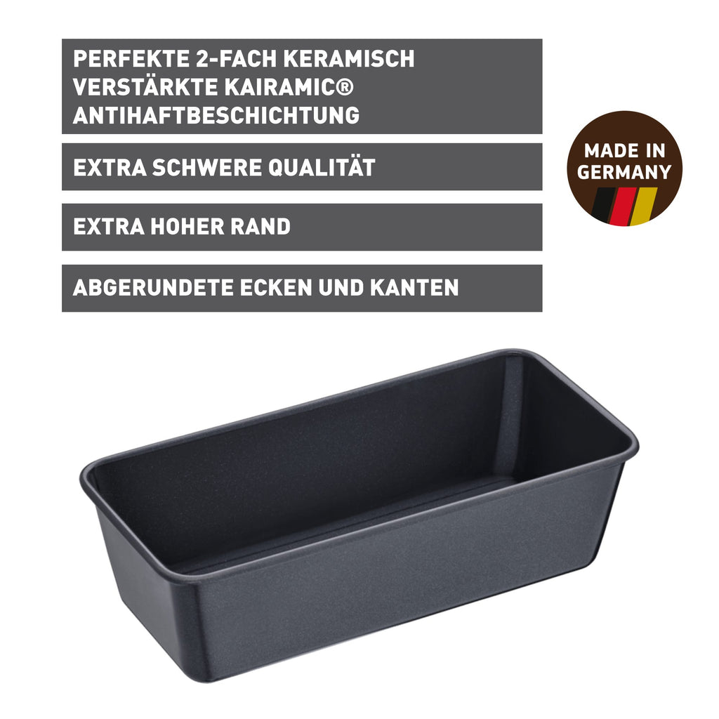 Brødform 25 cm non-stick La Forme Plus - Kaiser sett fra siden