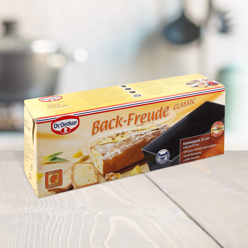 Brødform 30 cm non-stick Back-Freude Classic - Dr. Oetker bakside