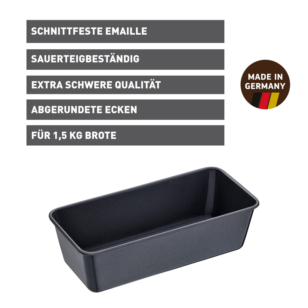 Brødform 35 cm non-stick surdeigbestandig - Kaiser bakside