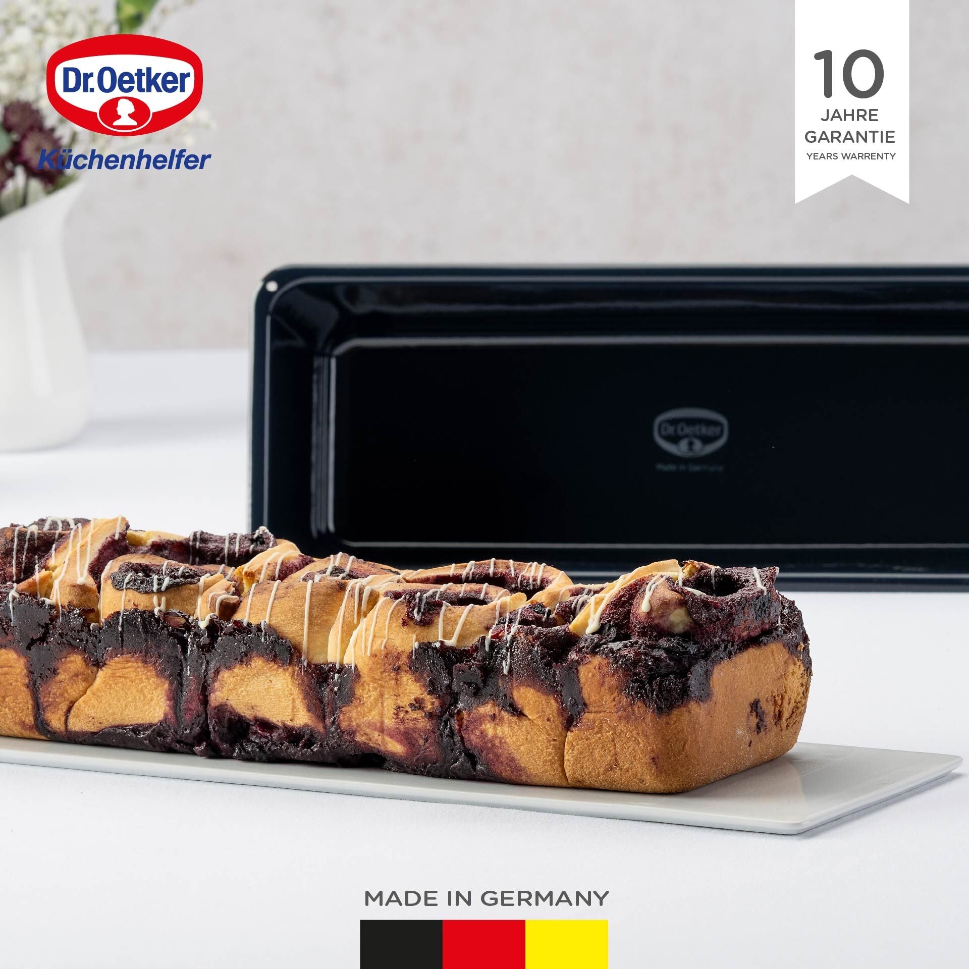 Oversikt av Brødform emaljert 35x12x8,5 cm non-stick - Dr. Oetker