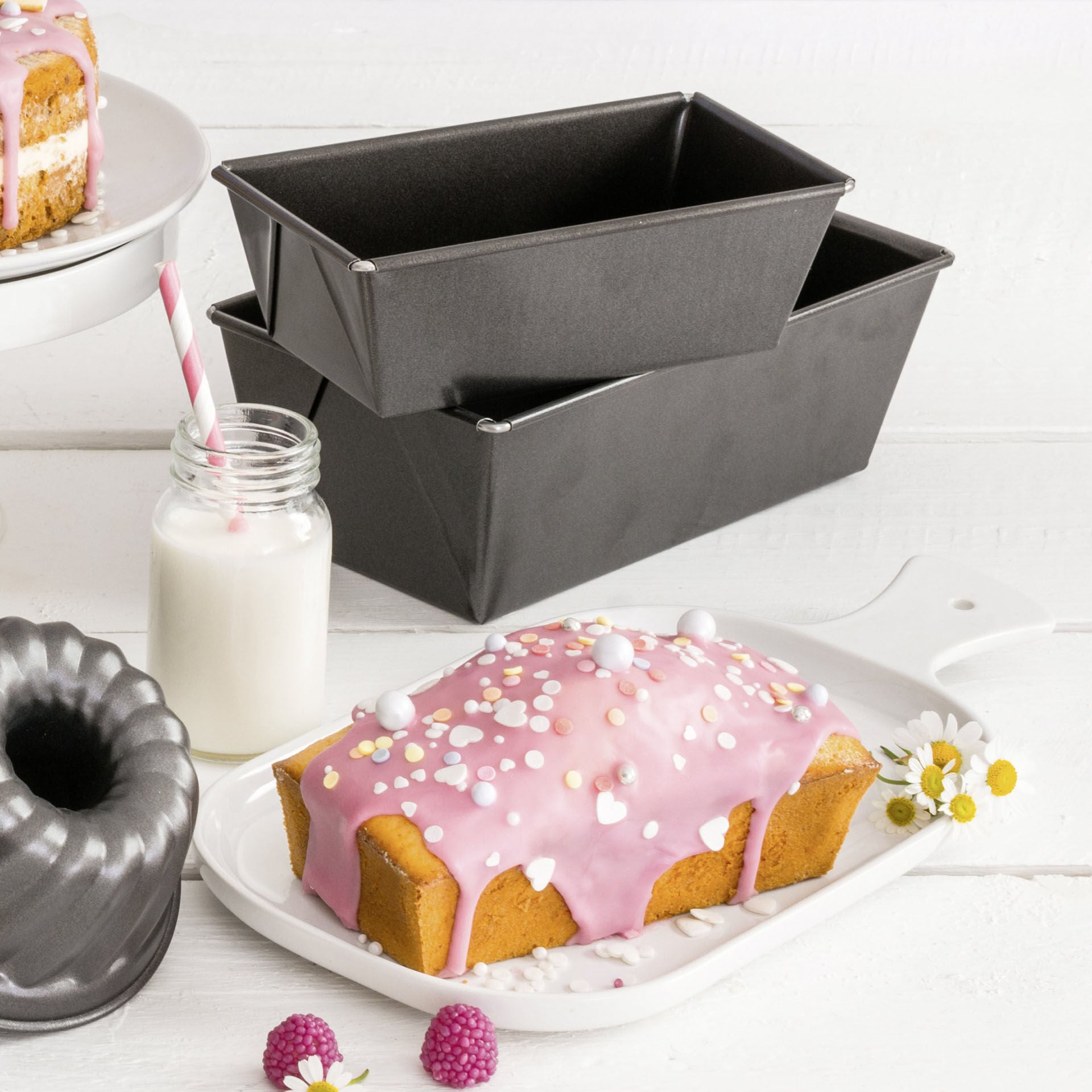 Brødform mini 20 cm non-stick Special Mini - Zenker montert i ovn