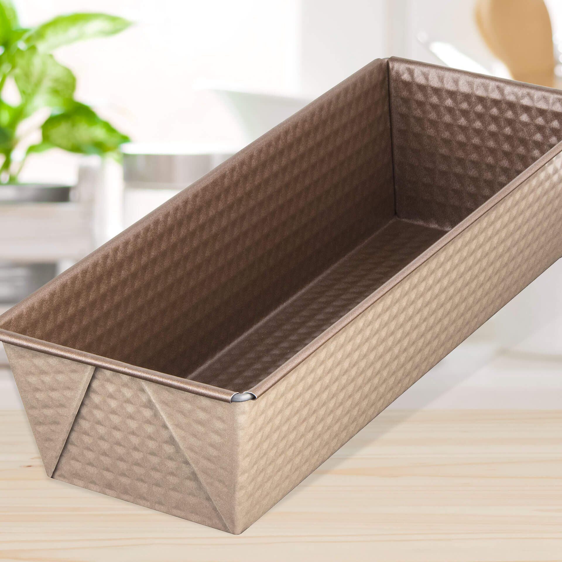 Brødform riflet non-stick 30,5 cm Mojave Gold - Zenker bakside