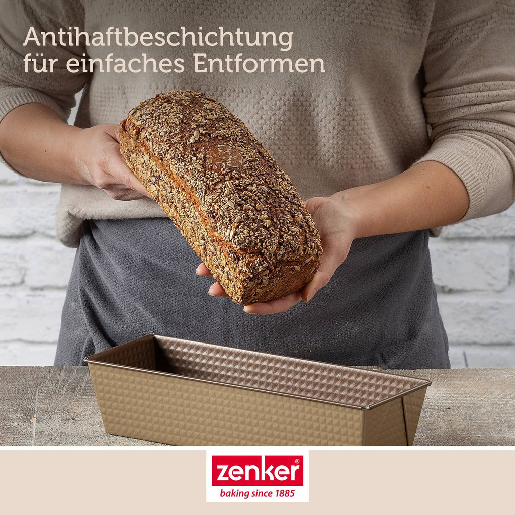 Innsiden av Brødform riflet non-stick 30,5 cm Mojave Gold - Zenker