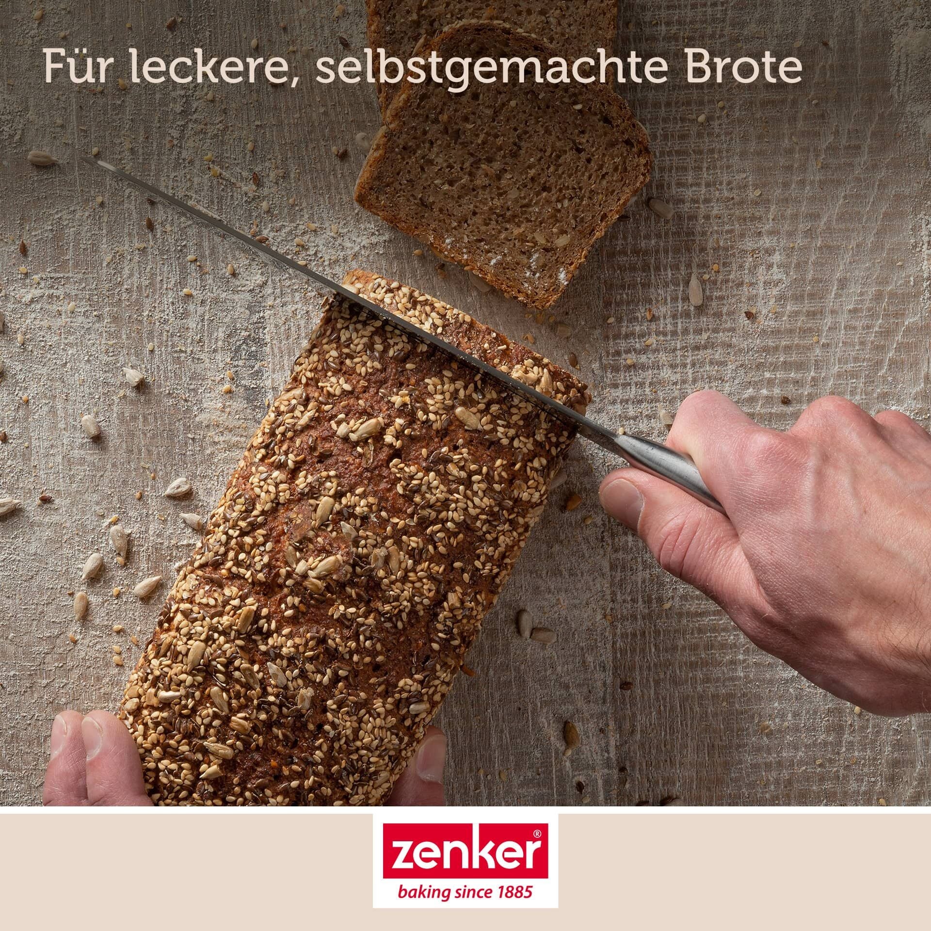Brødform riflet non-stick 30,5 cm Mojave Gold - Zenker håndvask