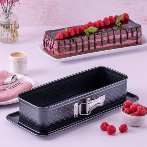 Brødform springform 30x11,5 cm non-stick PFAS-fri Zenker bakside