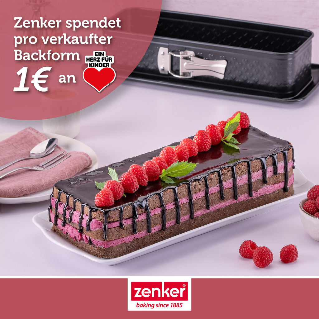 Brødform springform 30x11,5 cm non-stick PFAS-fri Zenker i gaveeske