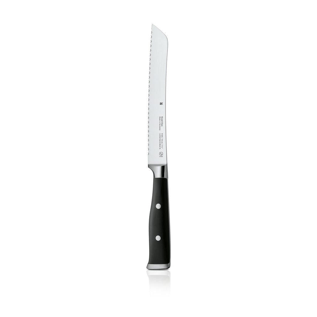 Brødkniv 19 cm bølgeslipt Grand Class - WMF forfra