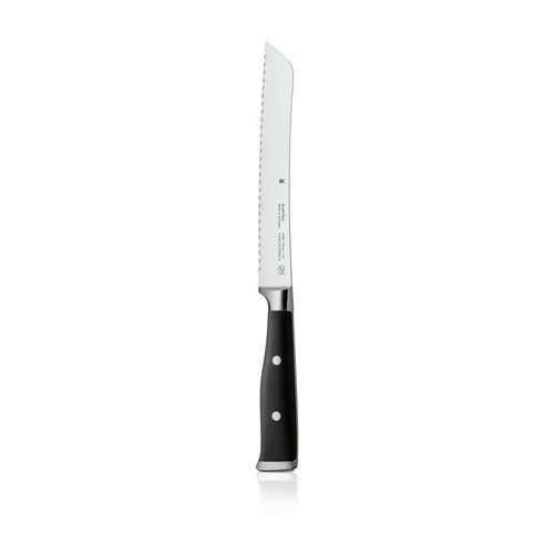 Brødkniv 19 cm bølgeslipt Grand Class - WMF forfra