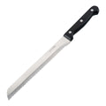 Brødkniv 20 cm bølgeslipt rustfritt stål - Nirosta forfra