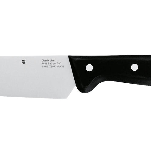 Bakside av Brødkniv 21 cm bølgeslipt Classic Line - WMF
