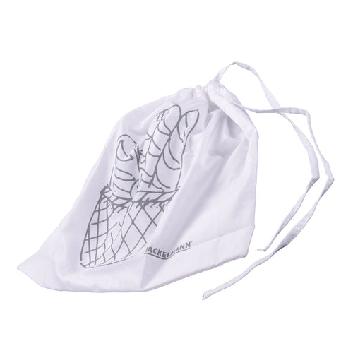 Brødpose bomull 44x35 cm med innerfôr - Fackelmann forfra