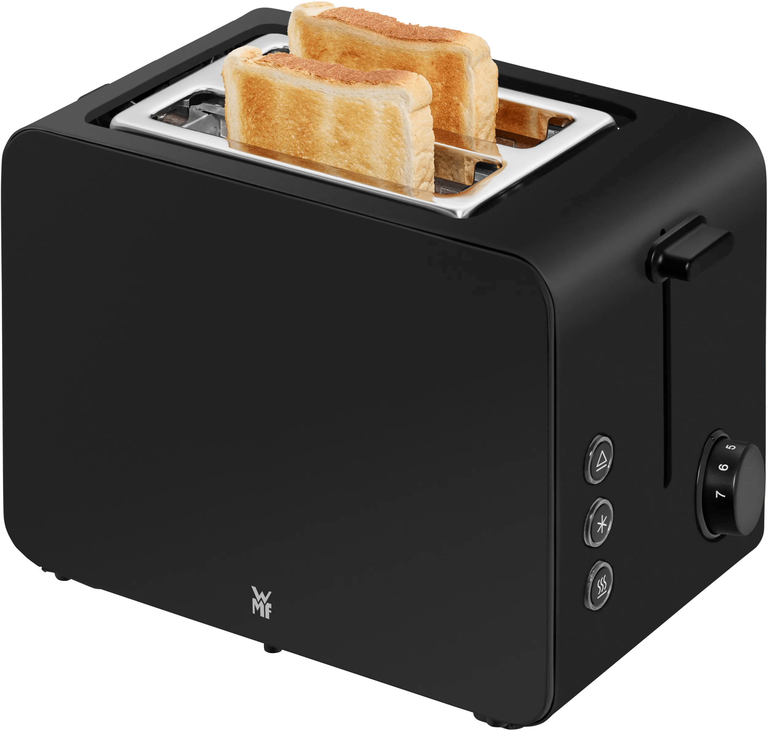 Detalj av Brødrister Stelio Edition Deep Black