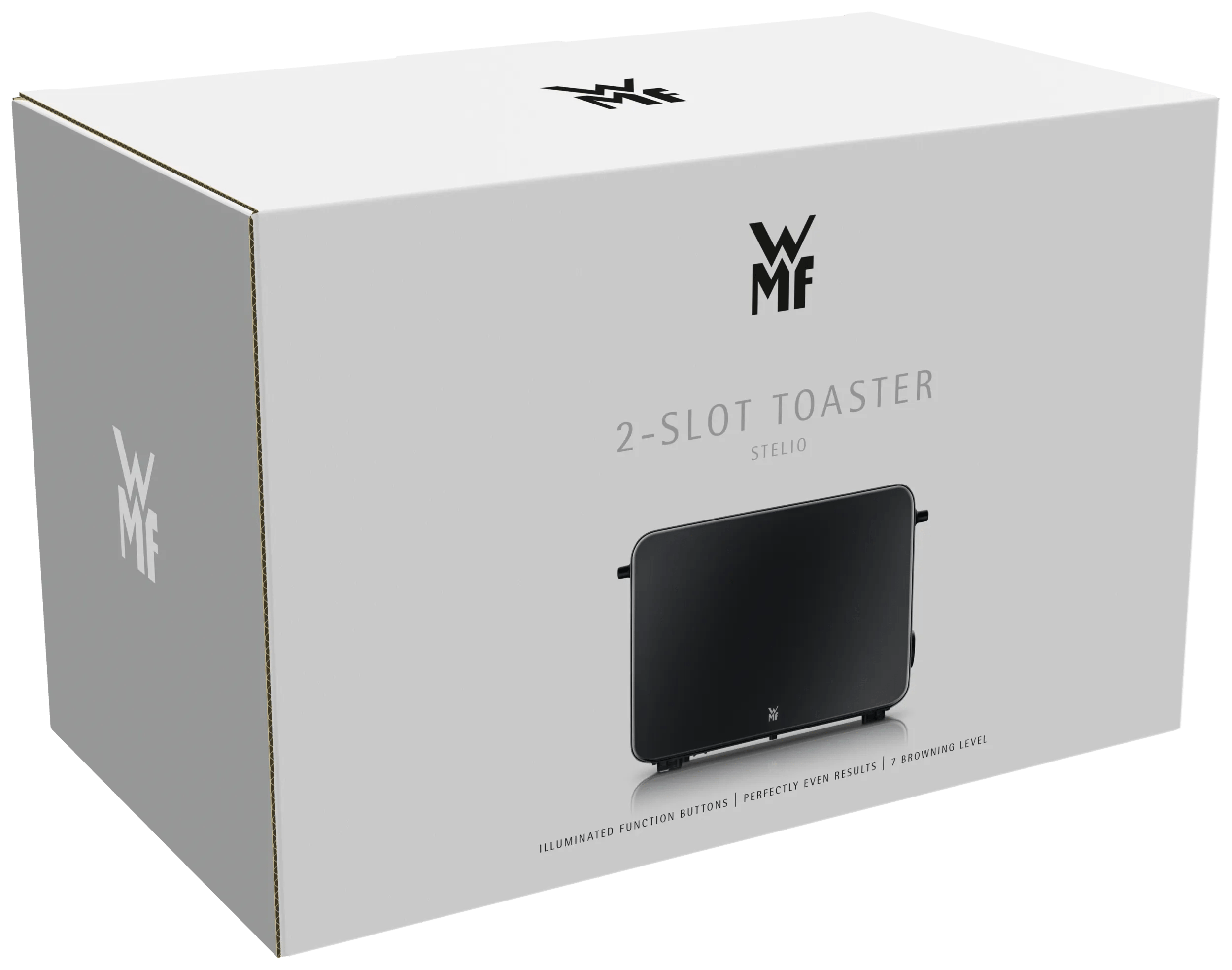 Brødrister Stelio Edition Deep Black i bruk